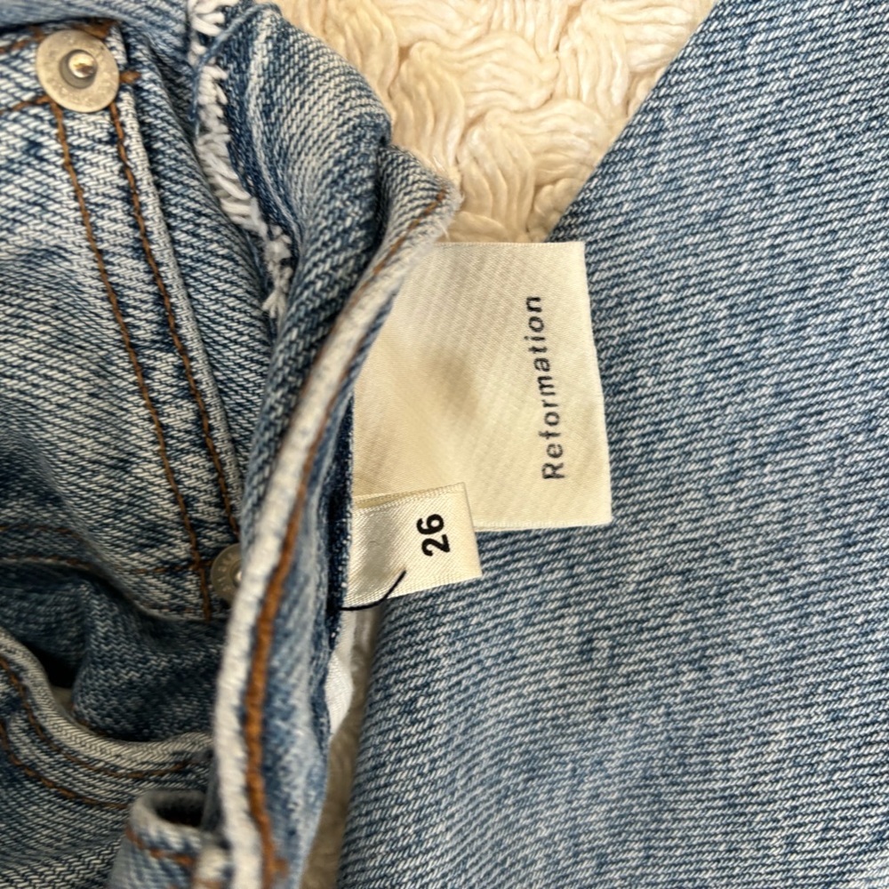 REFORMATION PATCH JEANS - Picture 9 of 10